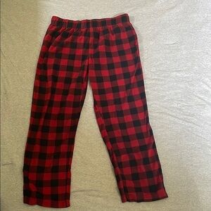 Wondershop Plaid Red and Black Joggers
